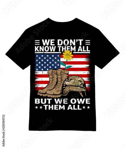 We Owe Them All Veteran T-Shirt