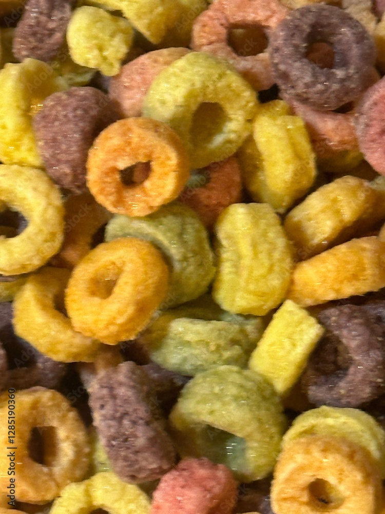 breakfast cereal close-up breakfast cereal close-up