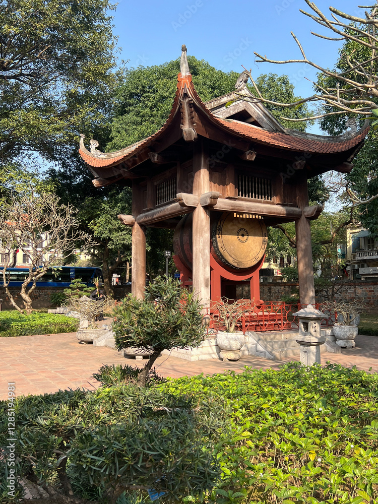 Temple of Literature in Hanoi