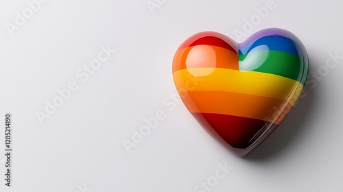 Free Download Rainbow Heart Symbolizing Pride Love and Equality  Tolerance for LGBTQI Community and Gender Diversity Values - GFXLoad