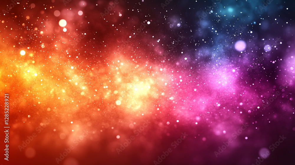 Fototapeta premium Abstract hyperspeed background symbolizing motion, energy, and futuristic concepts, with a dynamic flow of vibrant colors and patterns that evoke a sense of acceleration and technological advancement