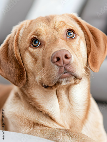 Wallpaper Mural Fox-red Labrador Retriever dog portrait, home interior Torontodigital.ca