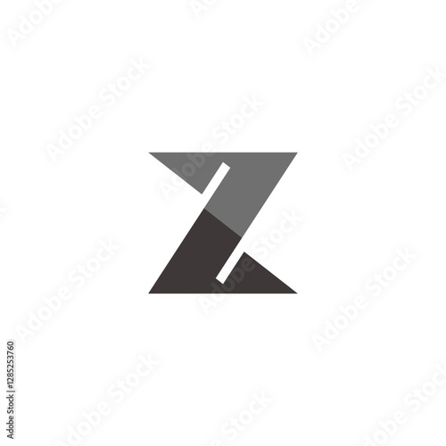 Free Download letters z linked arrow simple colorful arrows logo vector - GFXLoad