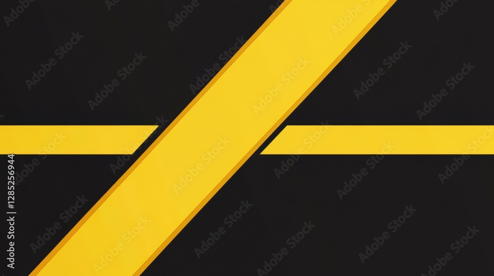 Dynamic Abstract Yellow and Black Geometric Design with Bold Lines and Contemporary Feel for Modern Art Use Dynamic Abstract Yellow and Black Geometric Design with Bold Lines and Contemporary Feel for Modern Art Use