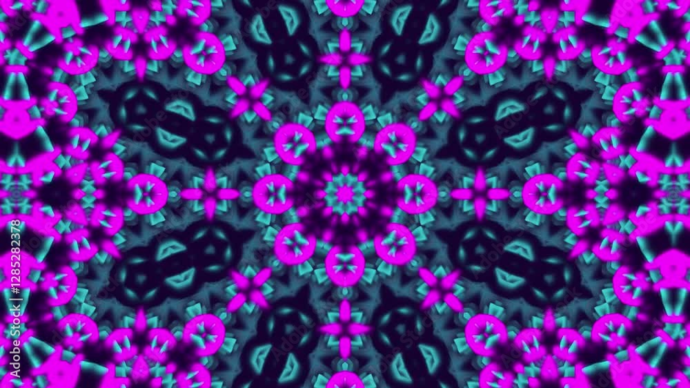 Electrifying concert visuals with seamless movement and glowing effects