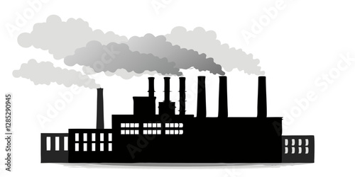 Premium Vector | A black and white image of a factory with smoke coming out of it


Freepik
Polluted Pathways Factory Air Pollution Vector Logo Ensemble Smog Signals Vector Graphics and Icon | Premium
