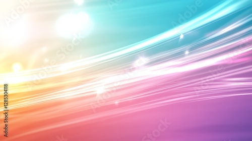 Abstract colorful dynamic lines background