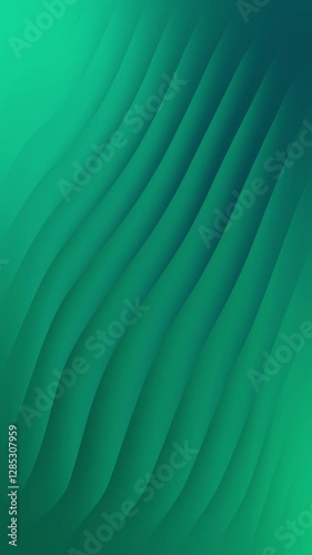 Vertical short portrait video story Footage green Light corporate abstract background of looping animated gradient geometric shapes for instagram or phone animated background banner.	