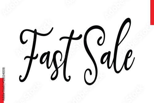 Fast Sale Best sale saying typography text