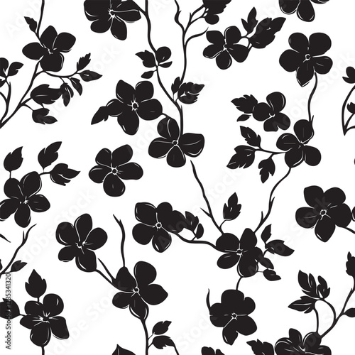 Timeless Elegance: The Enchanting Blooms of Monochrome
