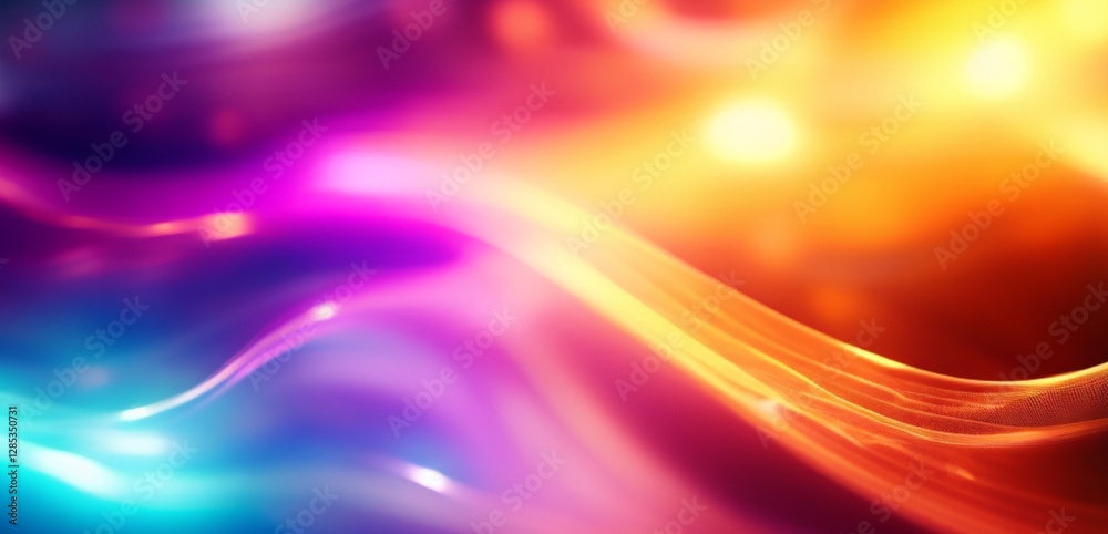 Obraz premium abstract colorful background with waves