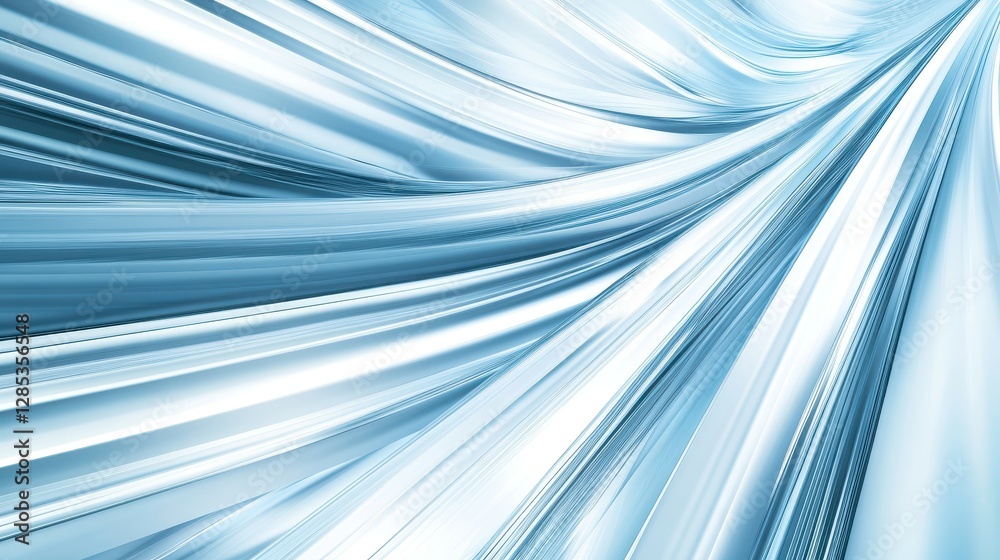 Fototapeta premium Flowing Abstract Texture: Captivating abstract image with flowing lines and textures, representing energy, motion, and a sense of futuristic design.