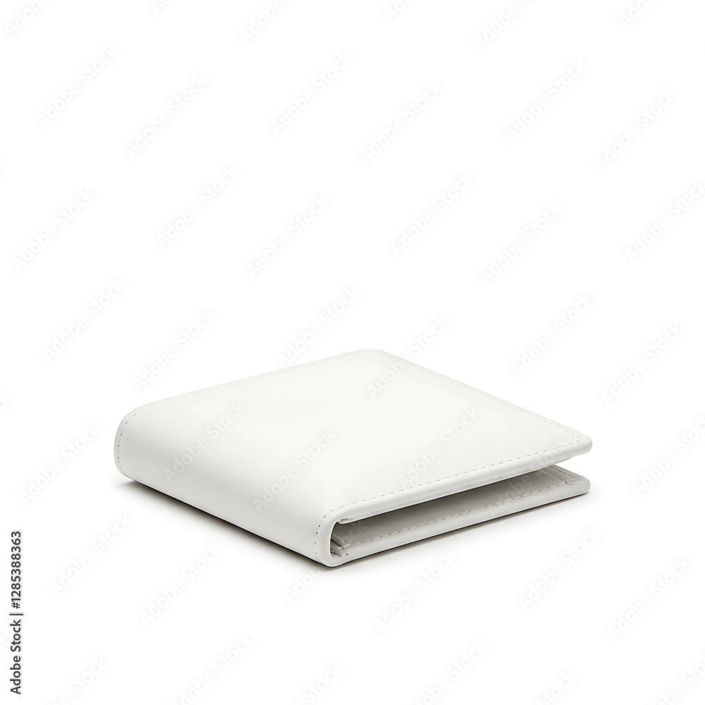 Sleek White Leather Wallet for Minimalist Style Sleek White Leather Wallet for Minimalist Style