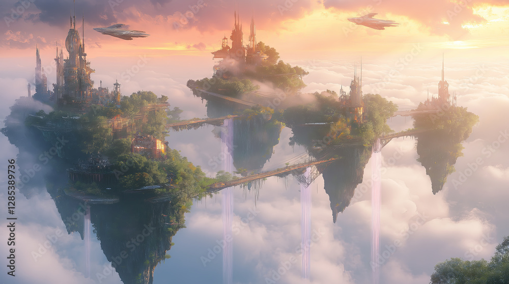 Floating Islands in the Clouds