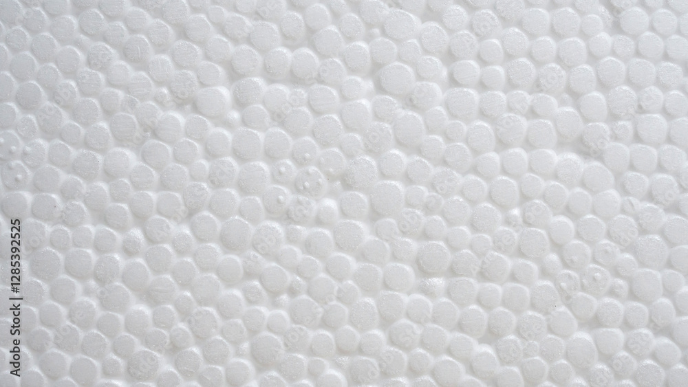 Fototapeta premium White polystyrene foam texture background