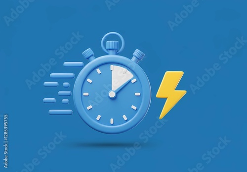 Fast Speed, Quick Time, Instantaneous Stopwatch, Rapid Clock,  High Velocity Timer,  Accelerated Timepiece,  Express Chronometer,  Swift Countdown,  Blue Stopwatch, Lightning Speed Timer
