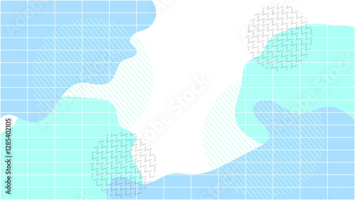 Abstract pop art color pattern background. Vector geometric