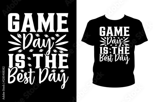 Game day is the best day - Art files for Cricut and Silhouette. You can edit them with Adobe Illustrator.