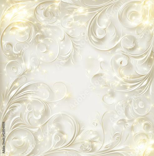Wallpaper Mural seamless pattern with floral elements Torontodigital.ca