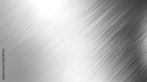 Smooth Brushed Metal Texture for Modern Design Background