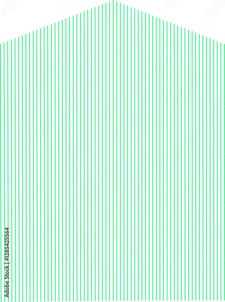 Fototapeta premium Wavy Layered Line Art