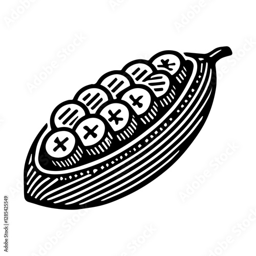 Simple Vector Icon of a Boli – Logo Design Illustration