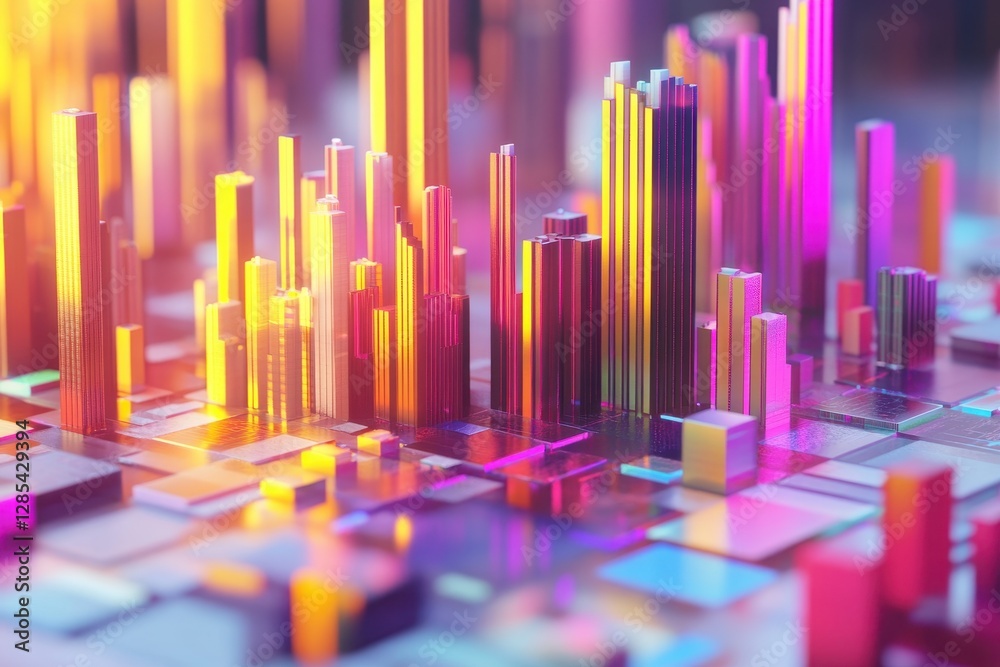 Colorful financial data visualization with sleek designs and modern patterns, 4K Financial Data Concept Seamless Colorful financial data visualization with sleek designs and modern patterns, 4K Financial Data Concept Seamless