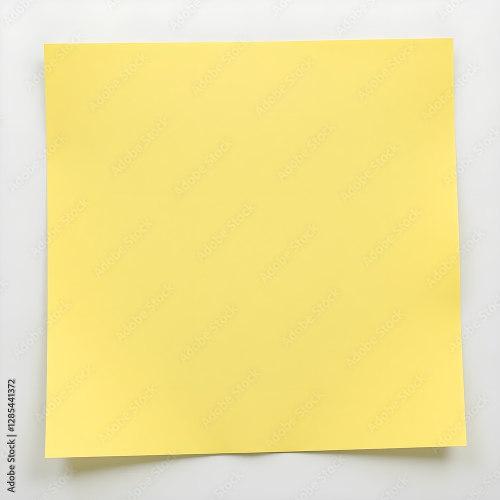 yellow blank adhesive note isolated on transparent background yellow blank adhesive note isolated on transparent background