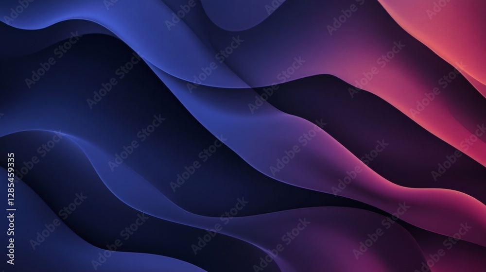 Modern abstract gradient brown purplish blue banner background Modern abstract gradient brown purplish blue banner background