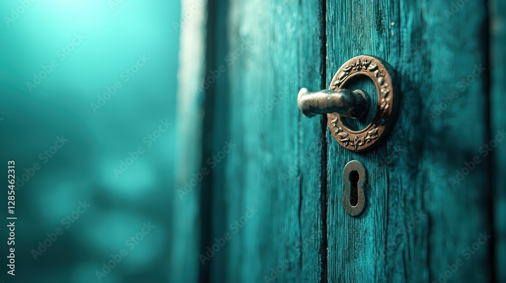 A rustic wooden door with cracked paint and faded carvings, leading into an abandoned building, hinting at forgotten stories and a sense of mystery. A rustic wooden door with cracked paint and faded carvings, leading into an abandoned building, hinting at forgotten stories and a sense of mystery.