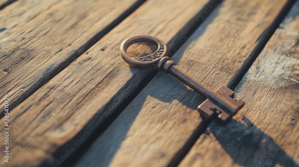 A solitary key rests on a wooden surface, symbolizing simplicity and potential.
A solitary key rests on a wooden surface, symbolizing simplicity and potential.