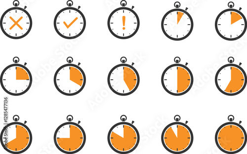Timer icons