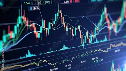 The Stock Market Trading Chart