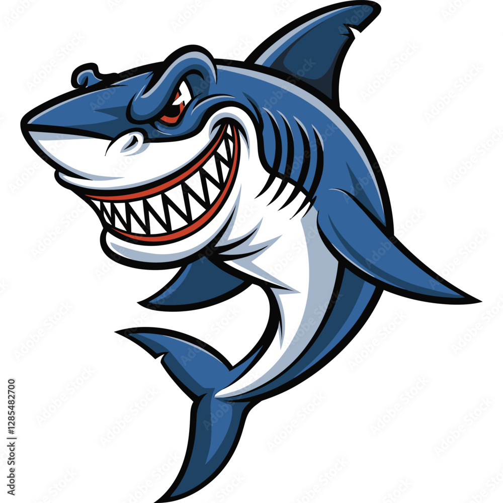 Fototapeta premium Fearless Sharks in Action.