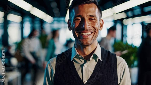 The Smiling Business Professional