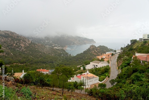 Begur Spain - 28 April 2024 - Cap de Begur on the Costa Brava Spain photo