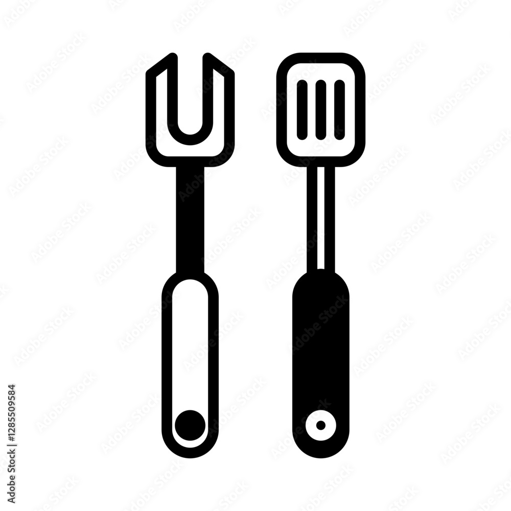 Turner and Fork Solid Black Turner and Fork Solid Black