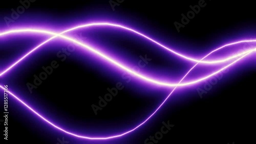 abstract purple wave background with lines