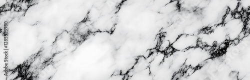 Panel kuchenny z motywem White marble seamless texture background with gold and grey wines, abstract