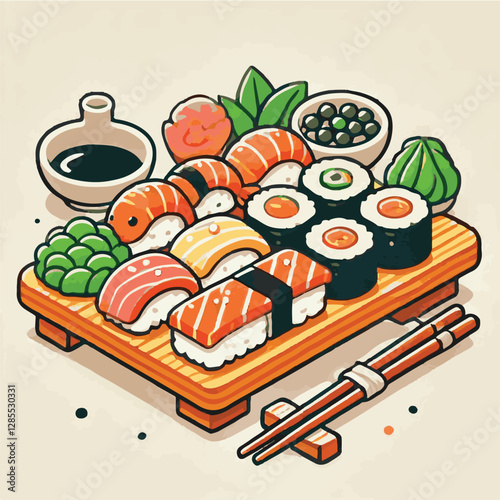 seafood, sushi, gourmet, fresh, cuisine, japanese, delicious, restaurant, food, rice, traditional, fish, asian, lunch, tasty, culinary, background, healthy, dinner, meal, nori, salmon, maki, japan, co