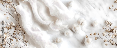 Panel kuchenny z motywem White marble seamless texture background with gold and grey wines, abstract