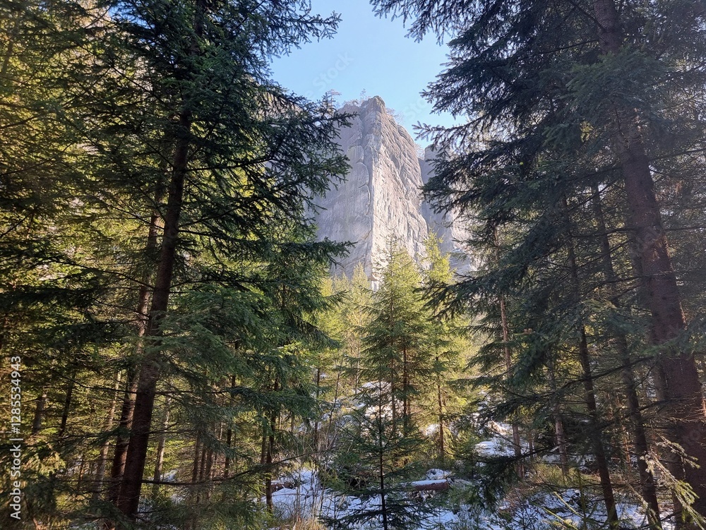 Adrspach-Teplice Rocks in winter