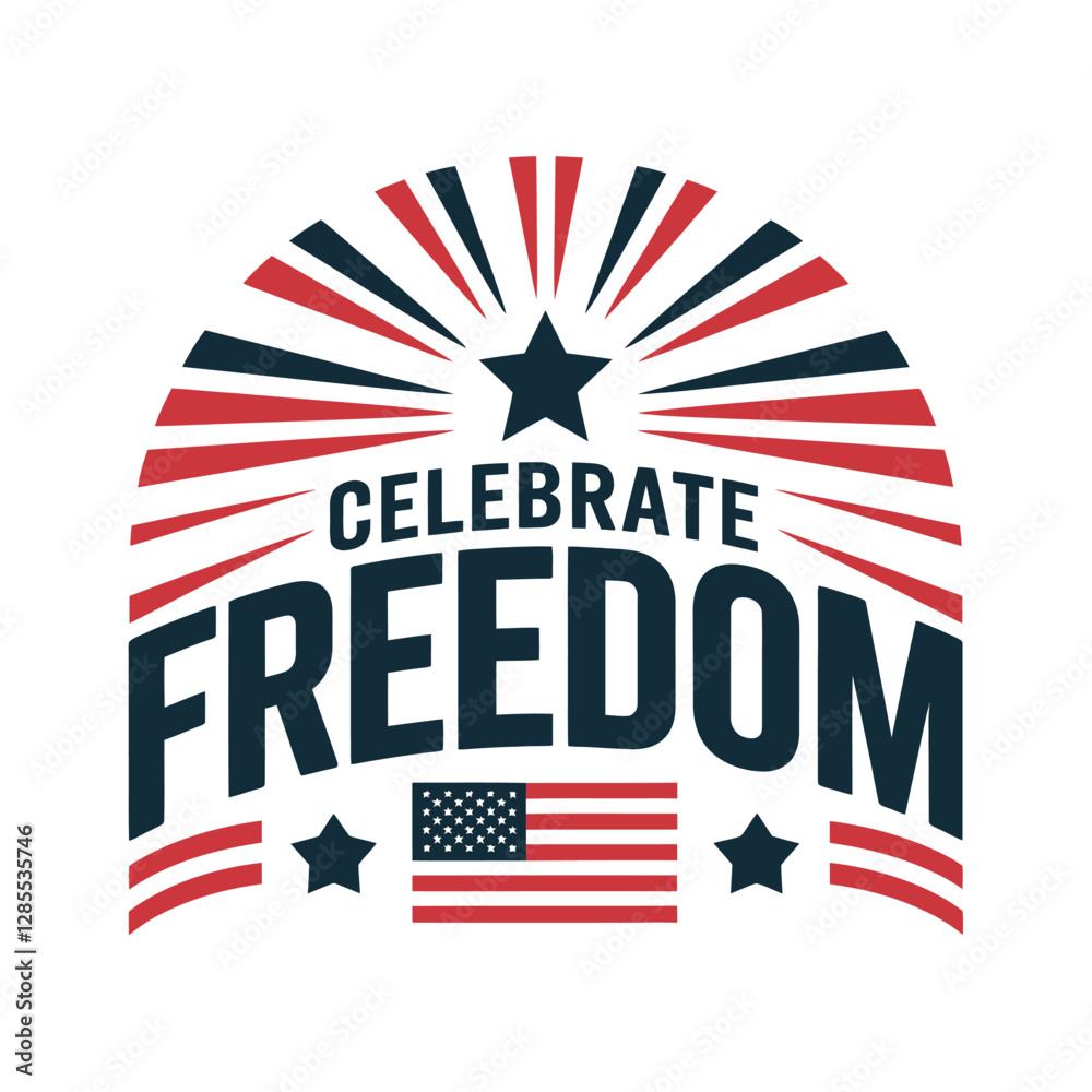 vector T shirt printable design for Independence Day – July 4th Celebrate Freedom, usa flag
vector T shirt printable design for Independence Day – July 4th Celebrate Freedom, usa flag