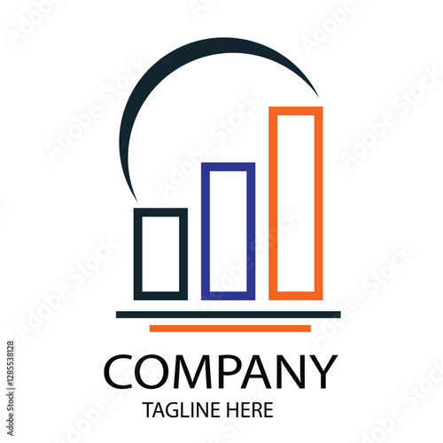 business graph icon vector