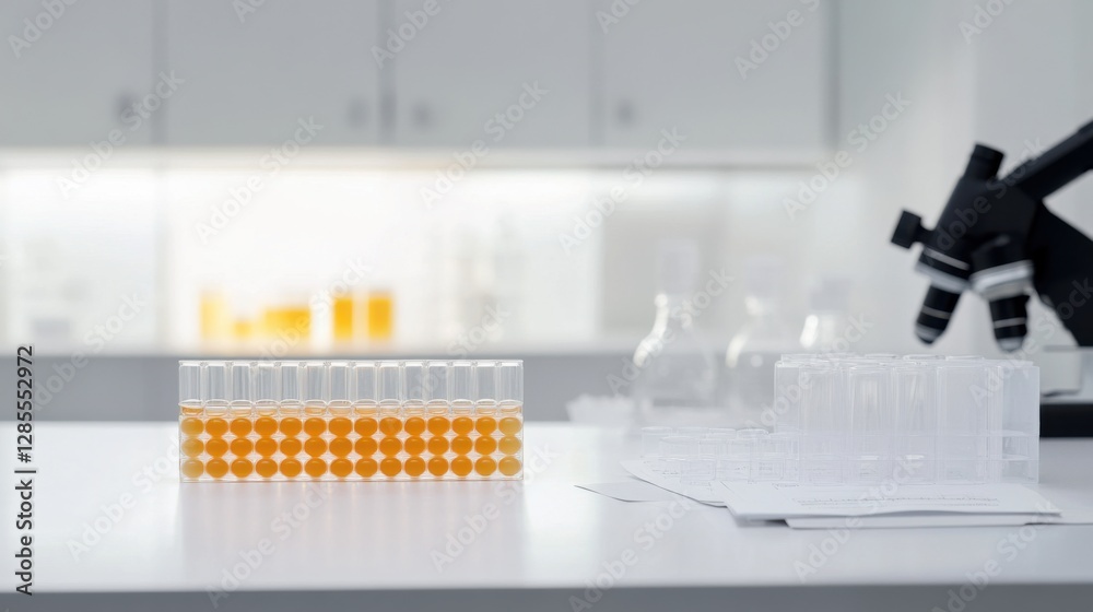 Lipid research in a modern lab. Featuring lipid analysis for health studies Lipid research in a modern lab. Featuring lipid analysis for health studies