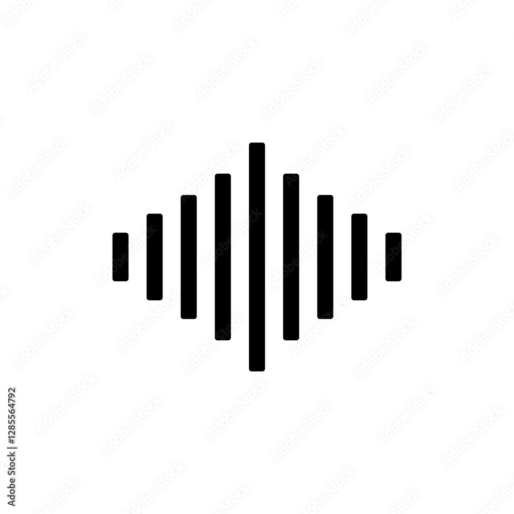 Audio Wave Glyph