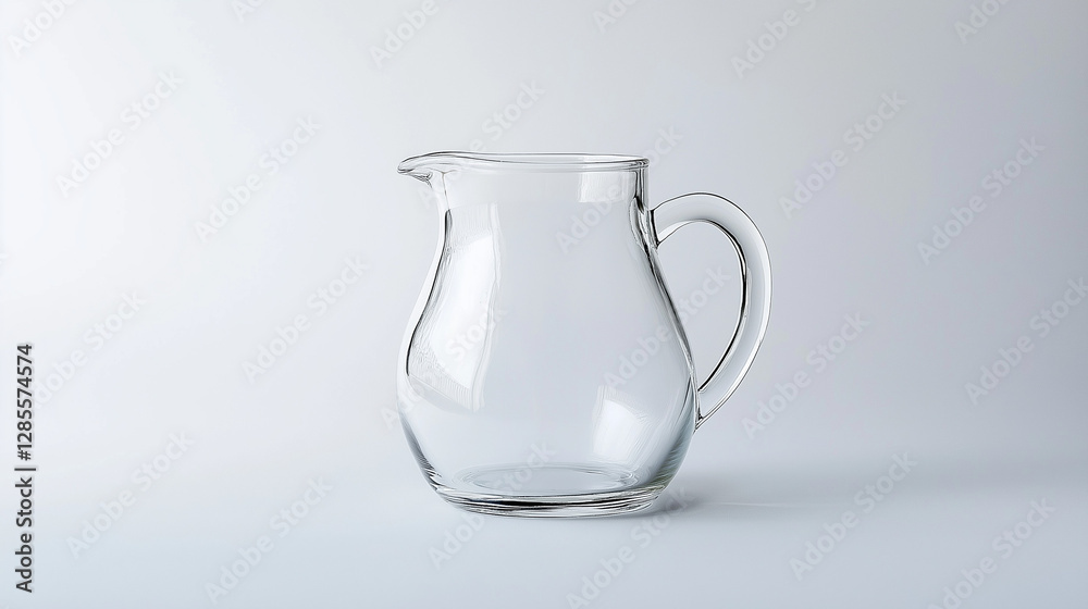glass jug on a table, jug and glass glass jug on a table, jug and glass