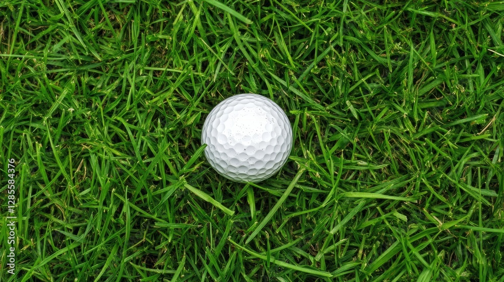 Golf ball resting on lush green grass, symbolizing focus and precision in a serene setting.
Golf ball resting on lush green grass, symbolizing focus and precision in a serene setting.