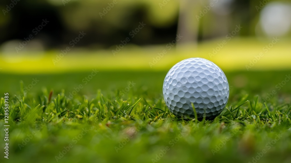 Golf ball resting on lush green grass, symbolizing focus and precision in a serene setting.
Golf ball resting on lush green grass, symbolizing focus and precision in a serene setting.
