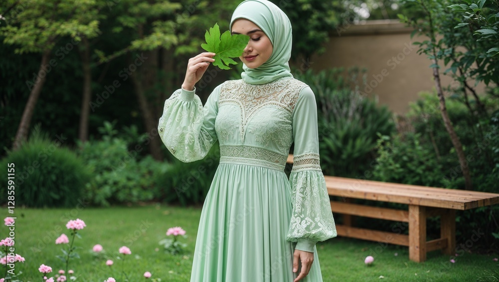 Fototapeta premium girl in the park